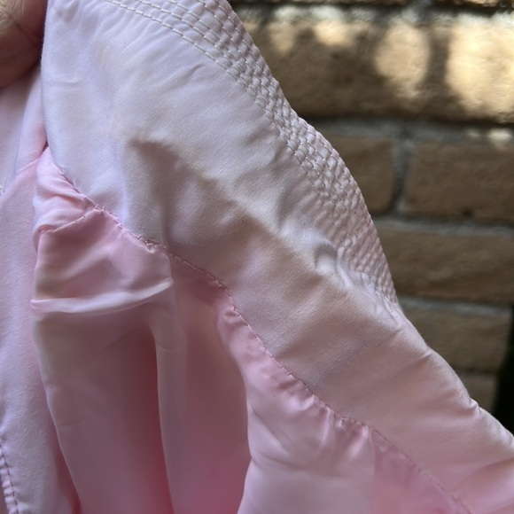 Vintage handmade pink quilted button down‎ dress - Picture 14 of 15